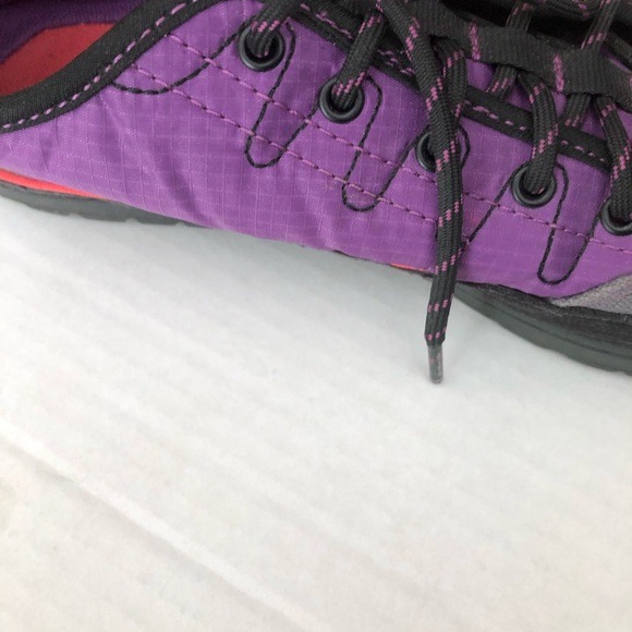 Rare Patagonia Woman’s Nylon Purple Size 8 Lace -Up Sneakers - Picture 3 of 16